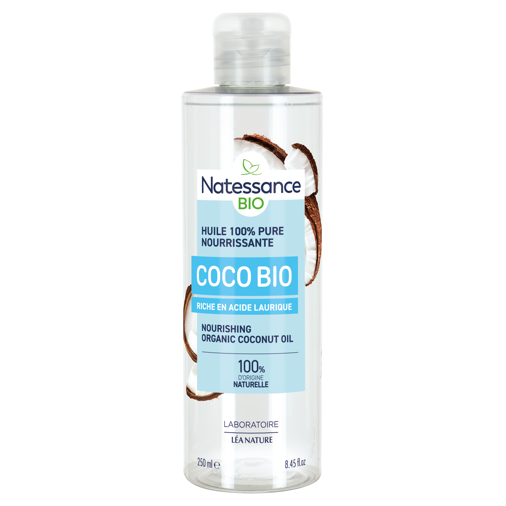 Huile de Coco Bio - 250ml - NATESSANCE