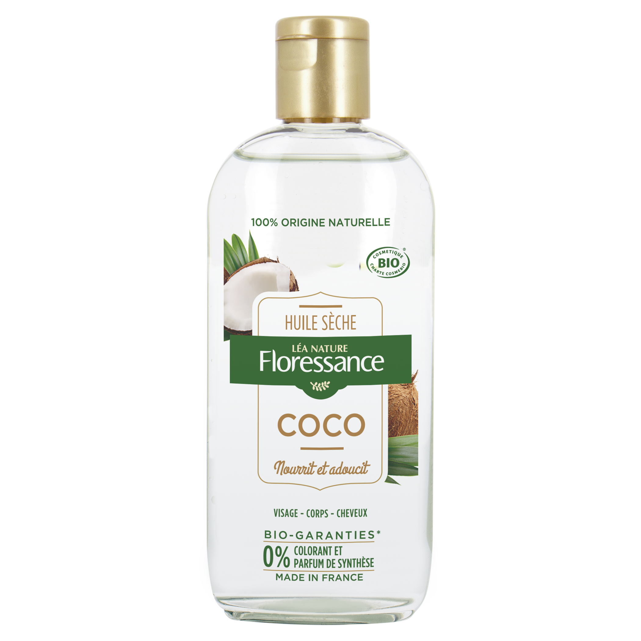 Huile sèche Coco bio - FLORESSANCE
