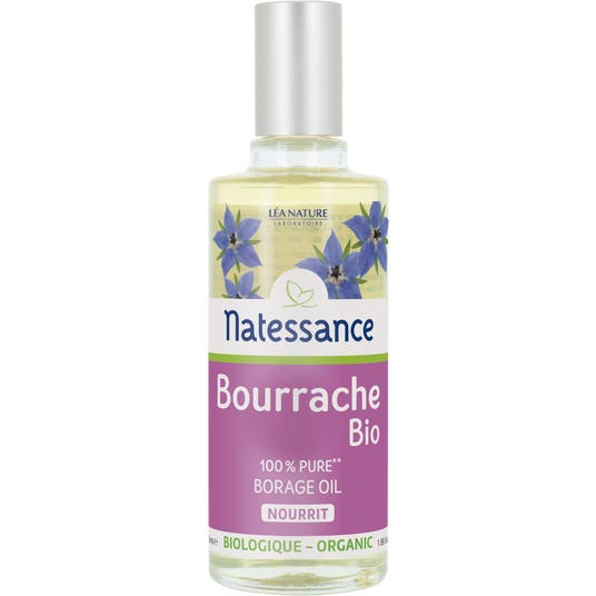 boho cosmetics Huile de Bourrache Bio - Protège - 50 ml - Natessance
