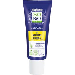 Gel apaisant piqûres au pur jus Aloe Vera + 7 huiles essentielles - SO BIO ETIC