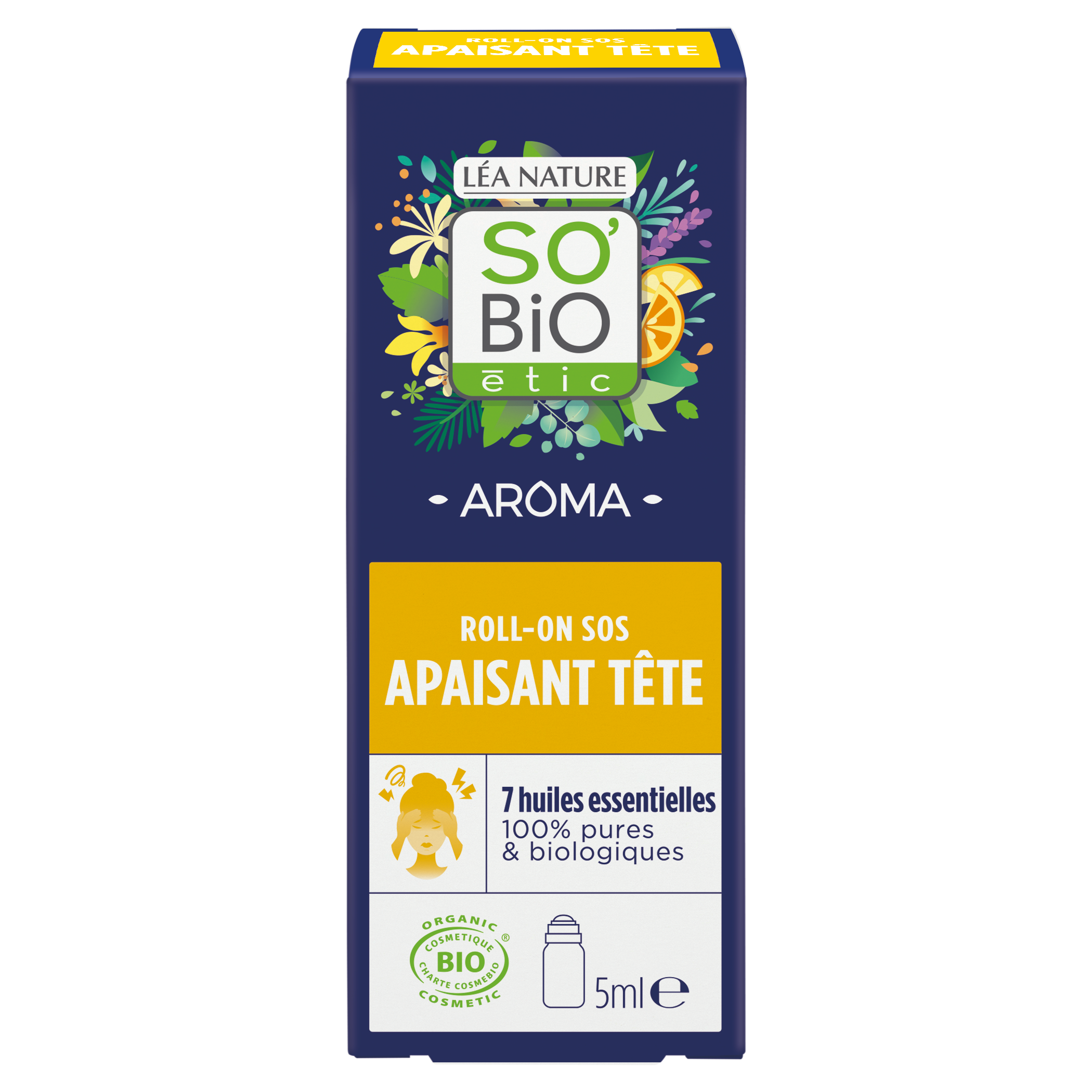 Roll-on SOS apaisant tête - SO BIO ETIC