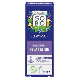 Roll-on SOS Relaxation bio aux 7 huiles essentielles Bio - SO BIO ETIC