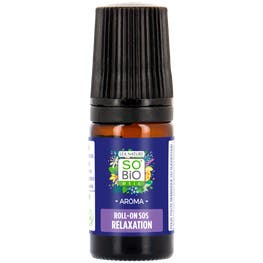 Roll-on SOS Relaxation bio aux 7 huiles essentielles Bio - SO BIO ETIC