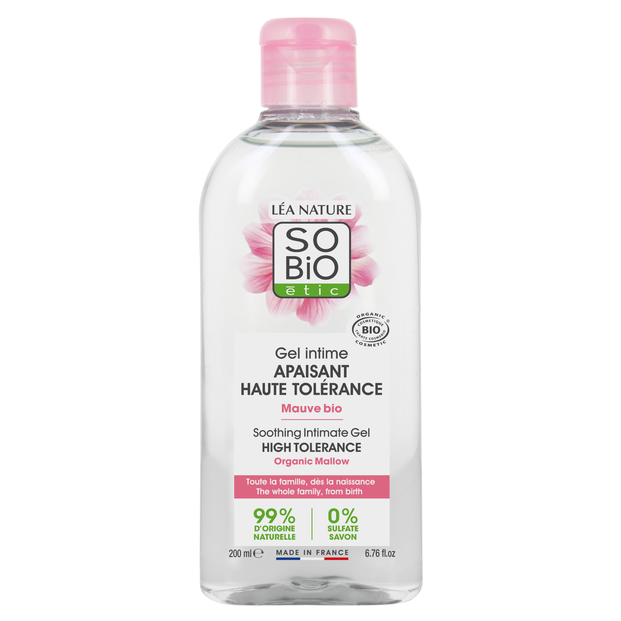 Gel intime à la Fleur de Mauve Bio - SO BIO ETIC