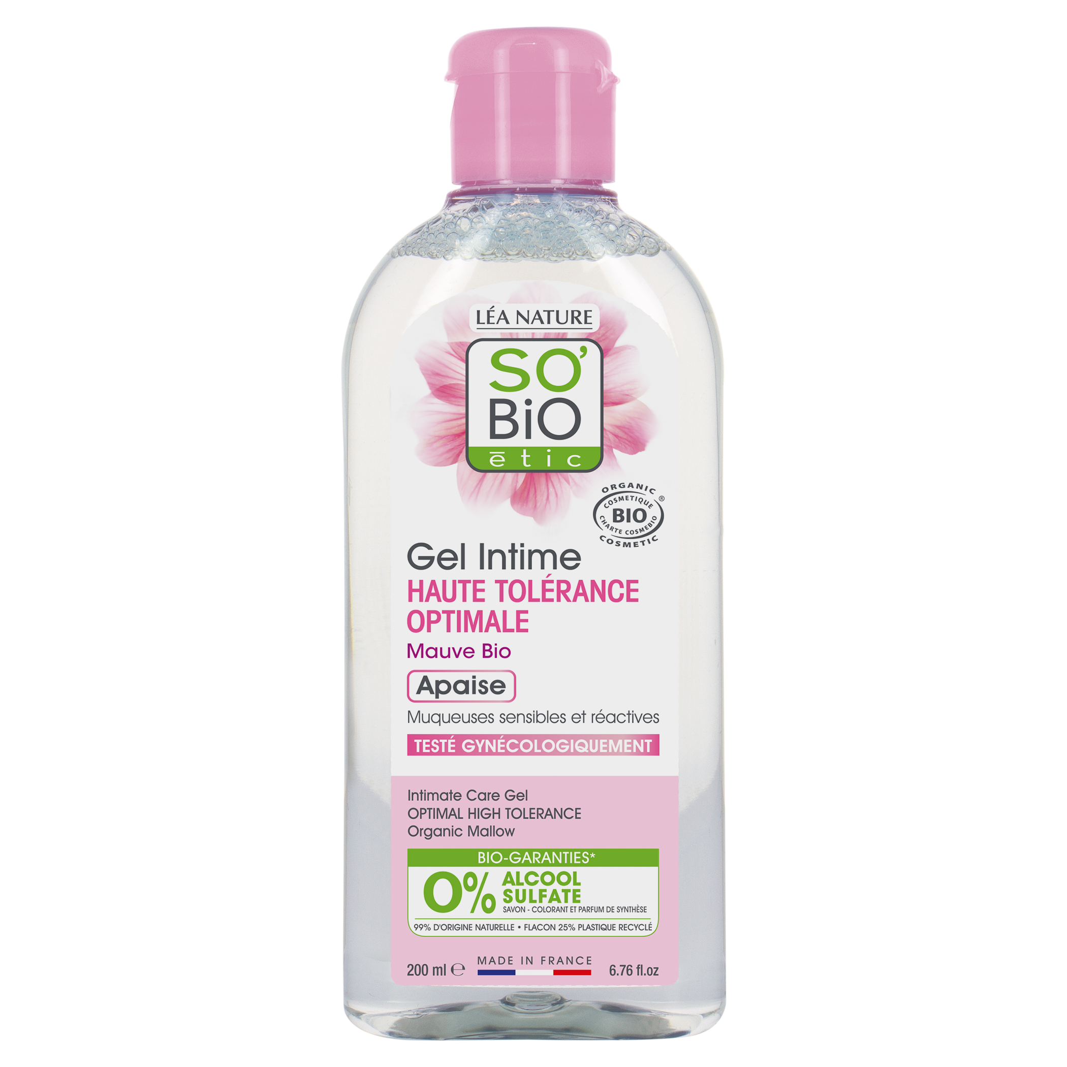 Gel intime à la Fleur de Mauve Bio - SO BIO ETIC