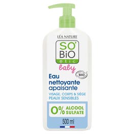 Eau nettoyante apaisante - SO BIO ETIC