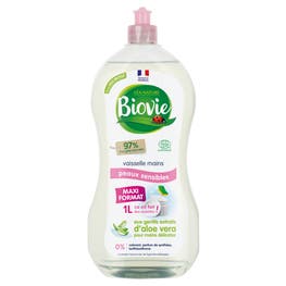 Liquide vaisselle et mains à l'Aloe Vera bio, hypoallergénique - Grand format  - BIOVIE