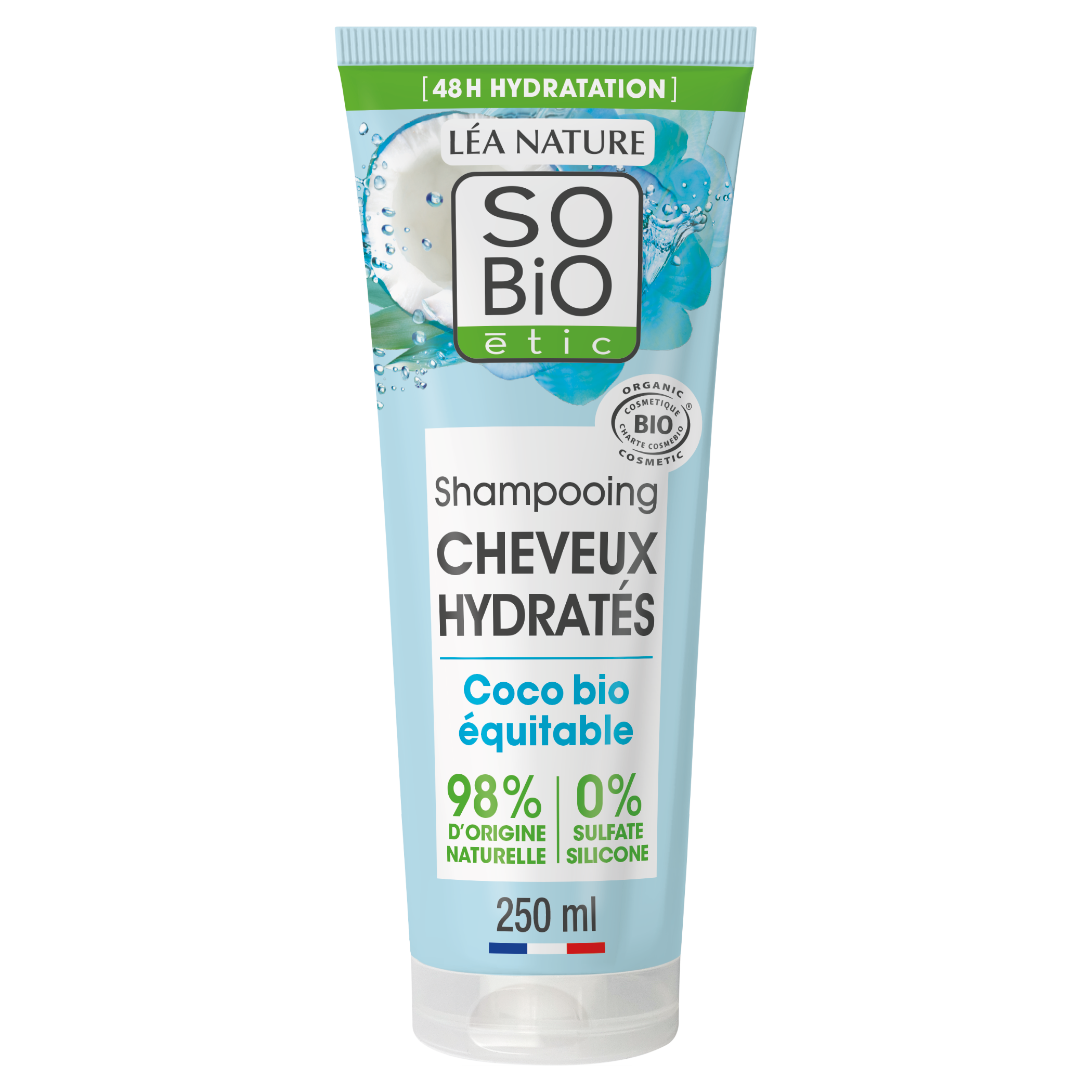 Shampooing Cheveux Hydratés Coco Bio Equitable - SO BIO ETIC