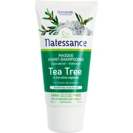 Masque avant-shampooing équilibrant purifiant Tea Tree - 150 - NATESSANCE