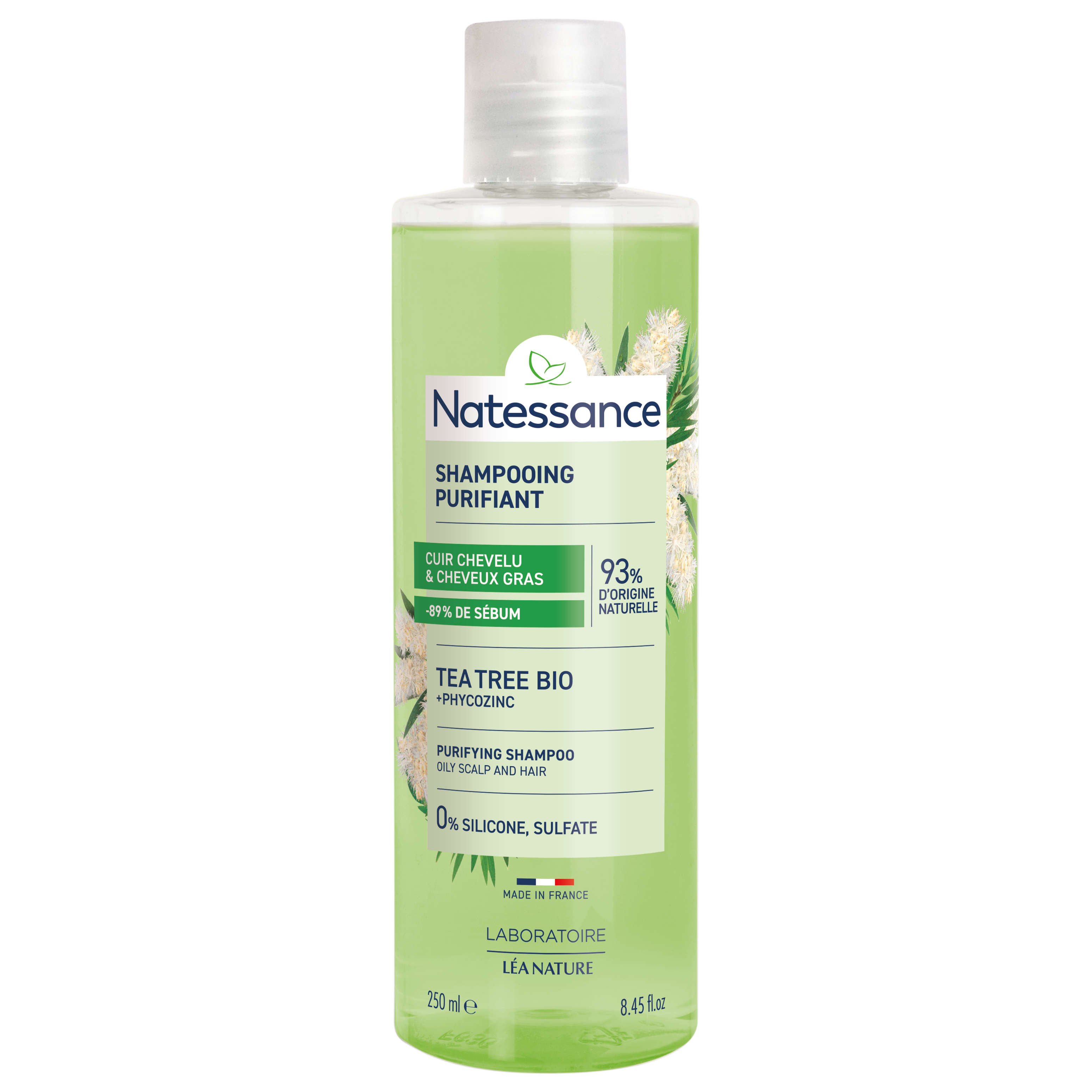 Shampooing purifiant Tea Tree - NATESSANCE
