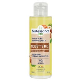 Huile Pure Nourrissante Noisette Bio  - NATESSANCE