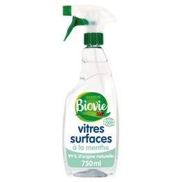 Spray vitres et surfaces à l'huile essentielle de menthe - BIOVIE
