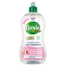 Liquide vaisselle et mains au vinaigre bio, senteur fruits rouges - BIOVIE