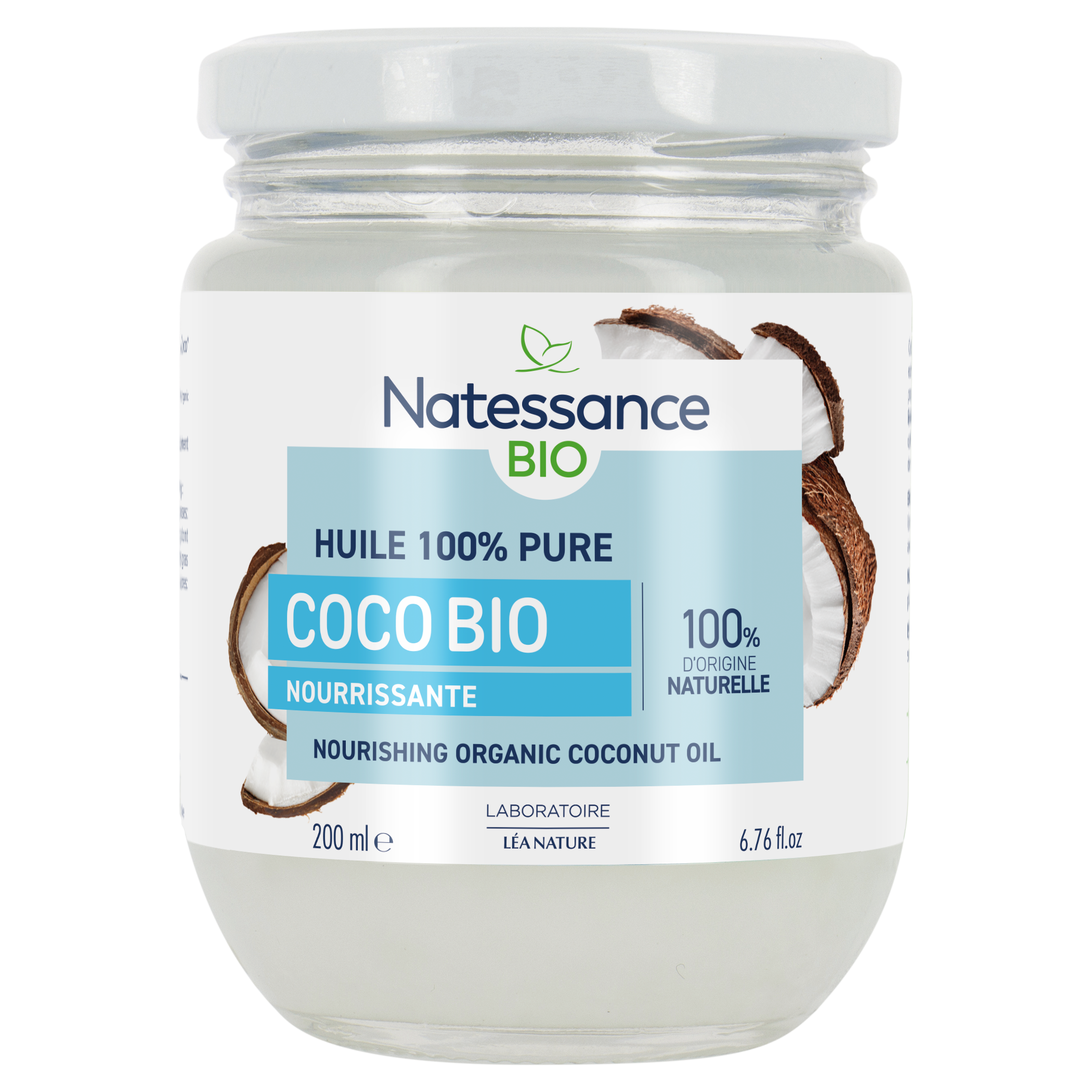 Huile Nourrissante de Coco Bio - NATESSANCE