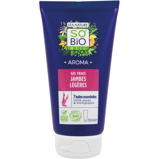boho cosmetics Gel frais Jambes légères - SO'BiO étic