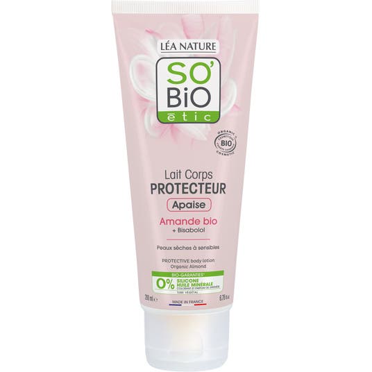 boho cosmetics Lait Corps Protecteur Amande Bio - SO'BiO étic
