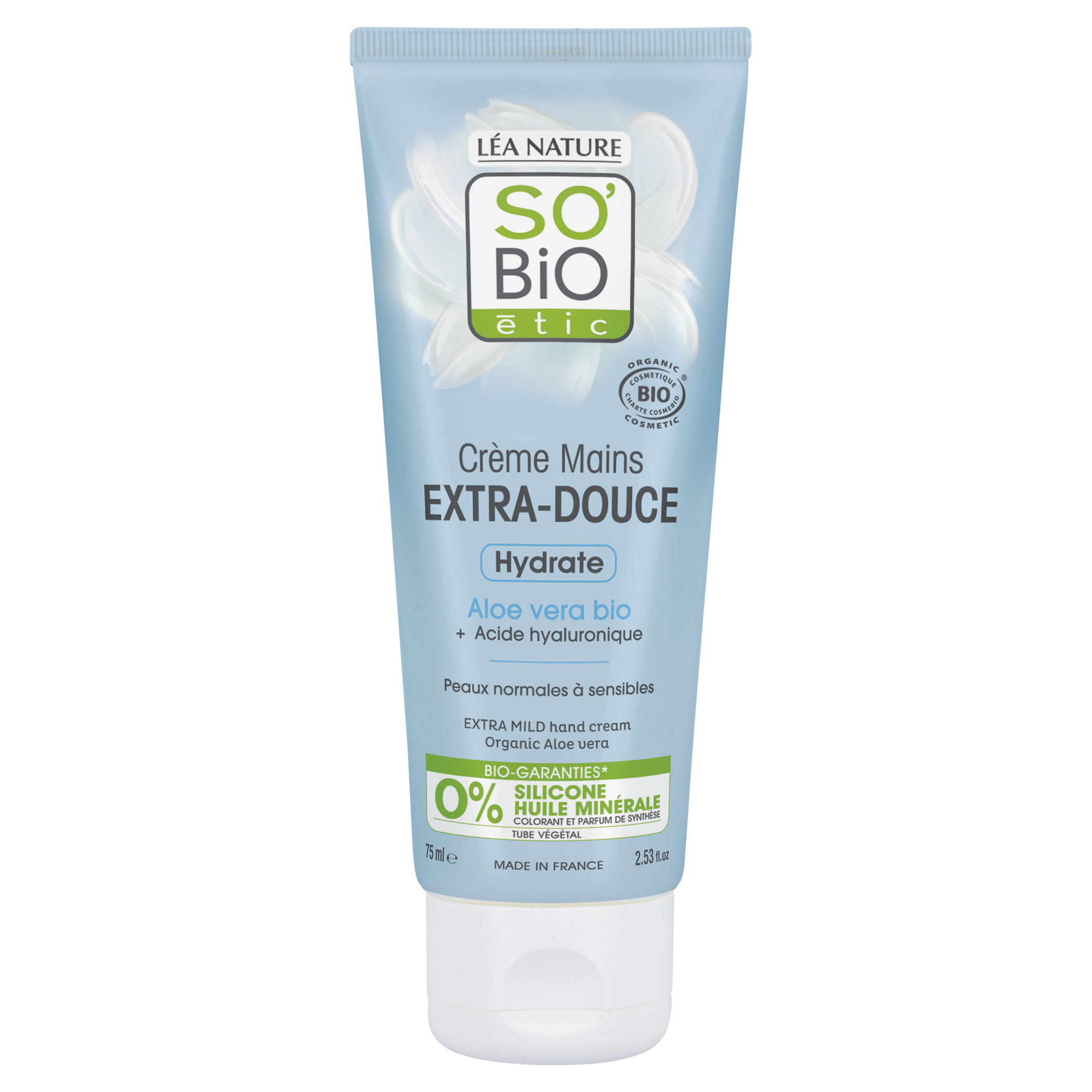 Crème mains extra-douce Aloe Vera Bio  - SO BIO ETIC