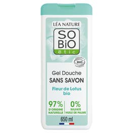Gel Douche Sans Savon Fleur de Lotus  - SO BIO ETIC