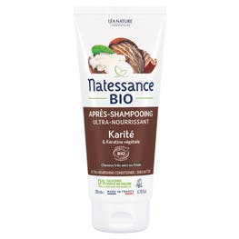 Après-shampooing ultra-nourrissant Karité bio - 200ml - NATESSANCE