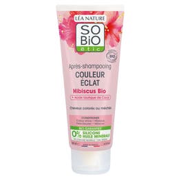 Après-shampooing couleur éclat Hibiscus - SO BIO ETIC