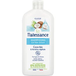 Shampooing extra-doux Coco bio - 500ml - NATESSANCE