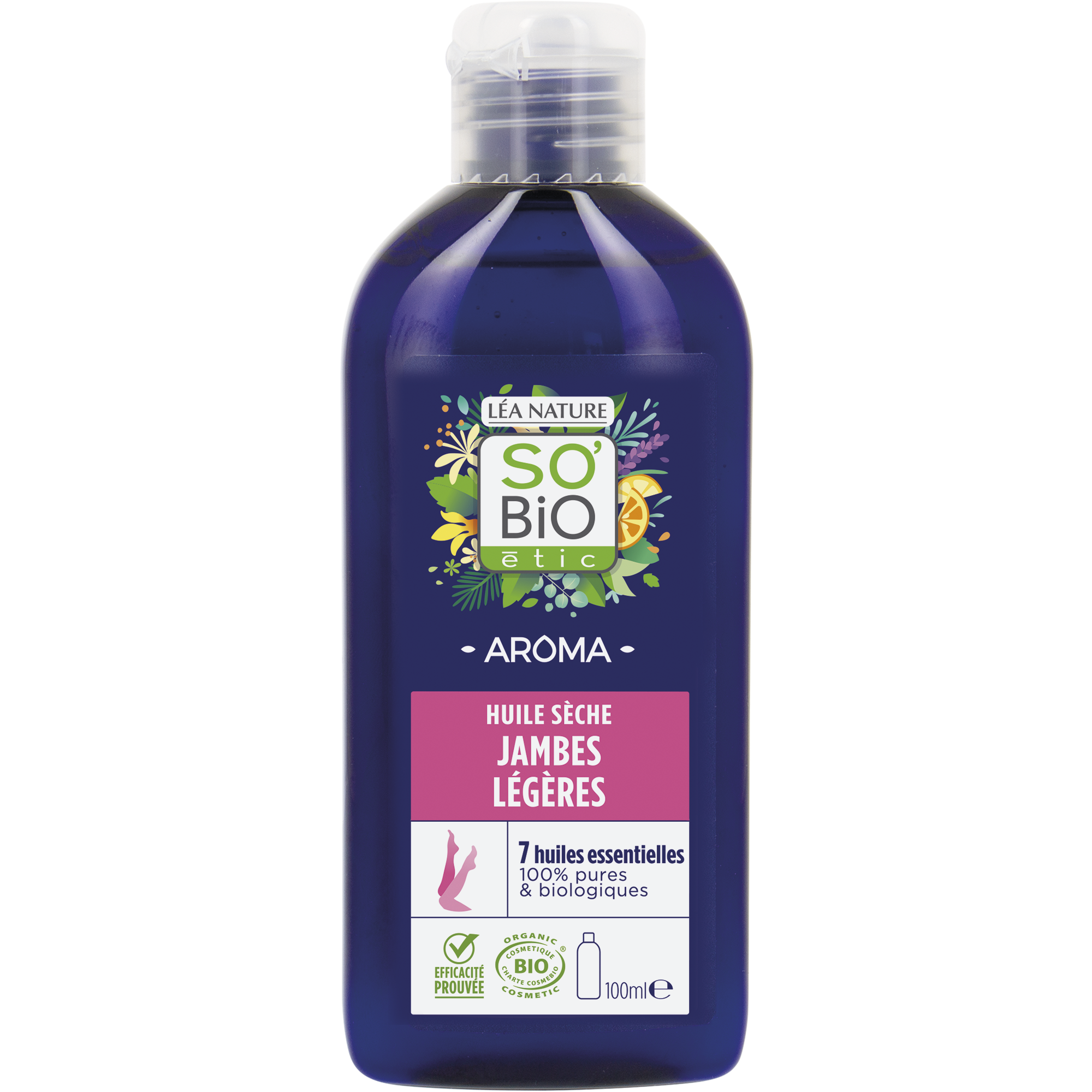 Huile sèche jambes légères - SO BIO ETIC