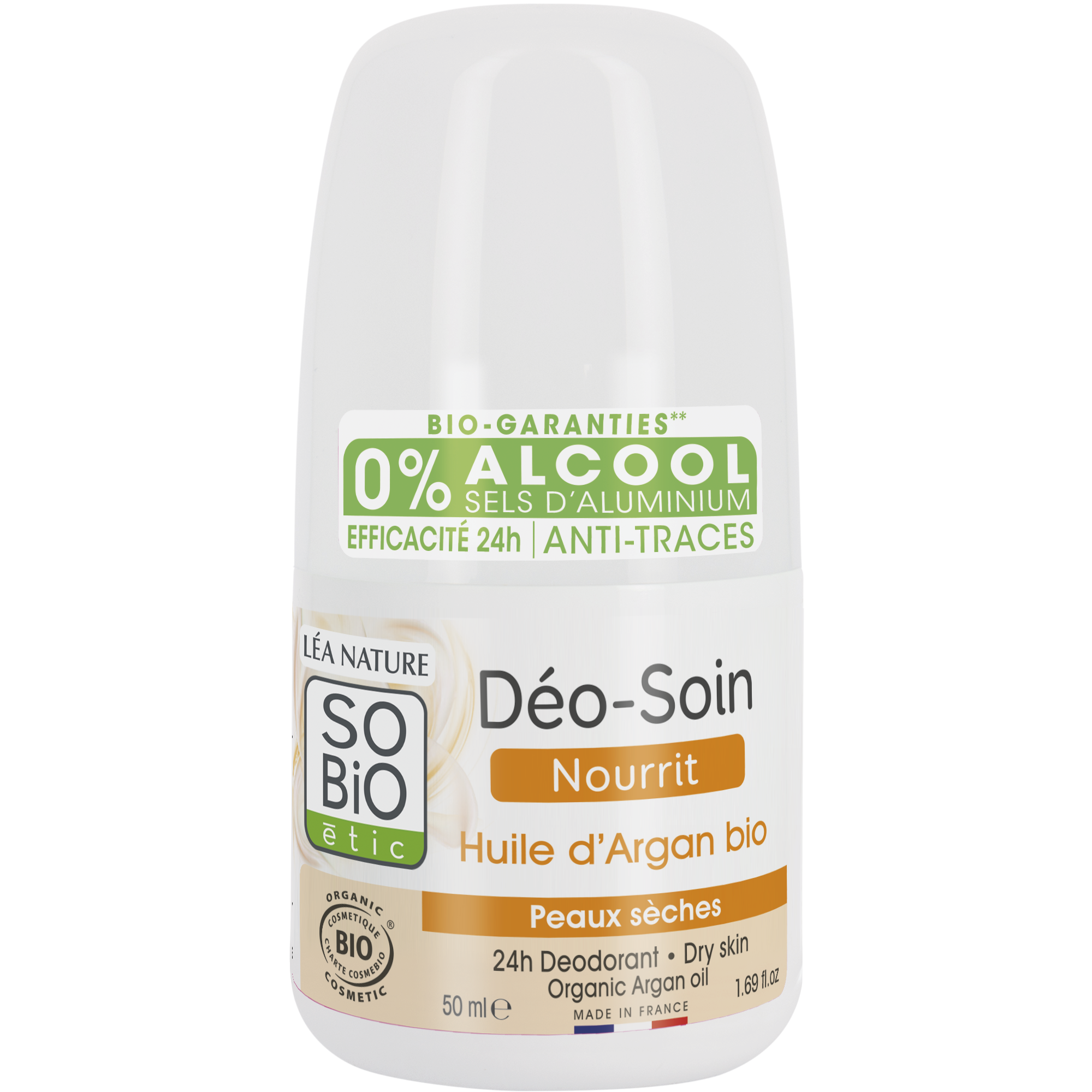 Direct Usine - Déo-soin Nourrit Huile d'Argan Bio - SO BIO ETIC