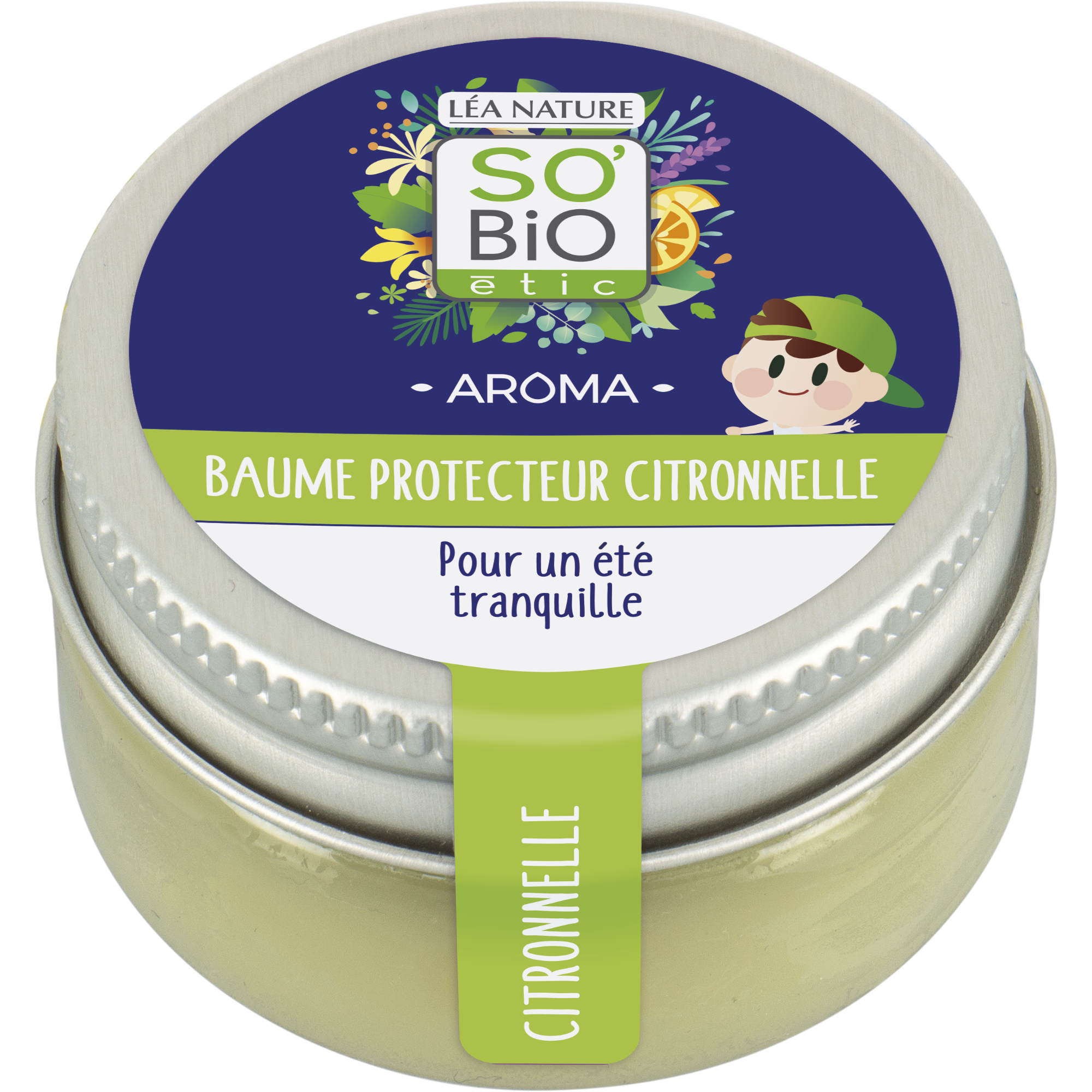 Baume enfant protecteur Citronnelle - SO BIO ETIC