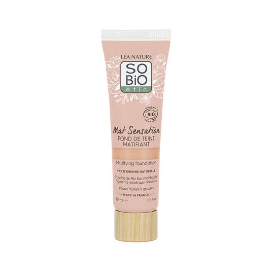 boho cosmetics Vente Fond de teint matifiant - 15 Vanille rosé - Fonds de teint