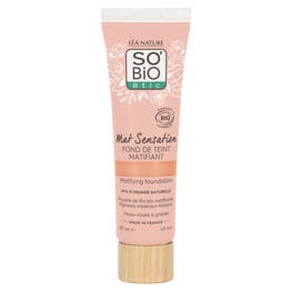 Fond de teint matifiant, Mat Sensation - 20 Beige rosé - SO BIO ETIC