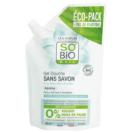 boho cosmetics Vente Ecopack Gel Douche sans savon - Douches