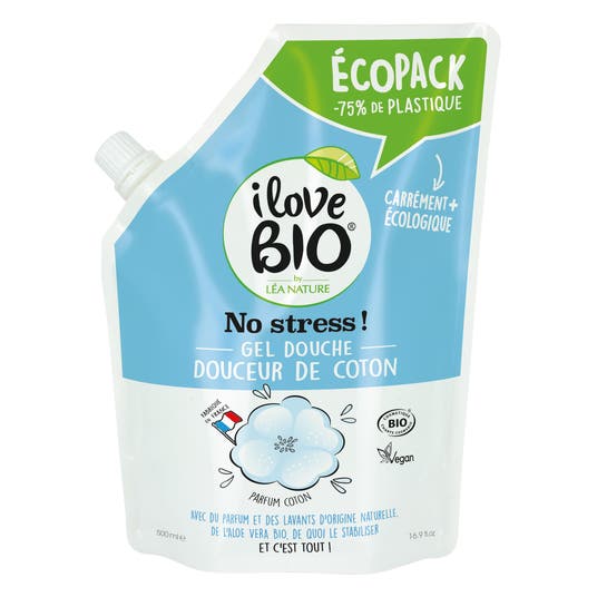eau thermale jonzac Ecopack Gel douche Douceur de coton