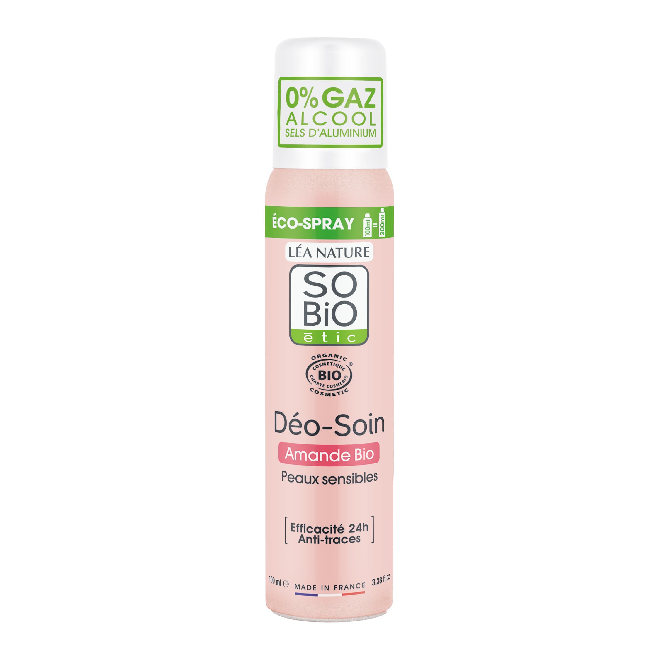 Déo-soin Amande Bio éco-spray - SO BIO ETIC