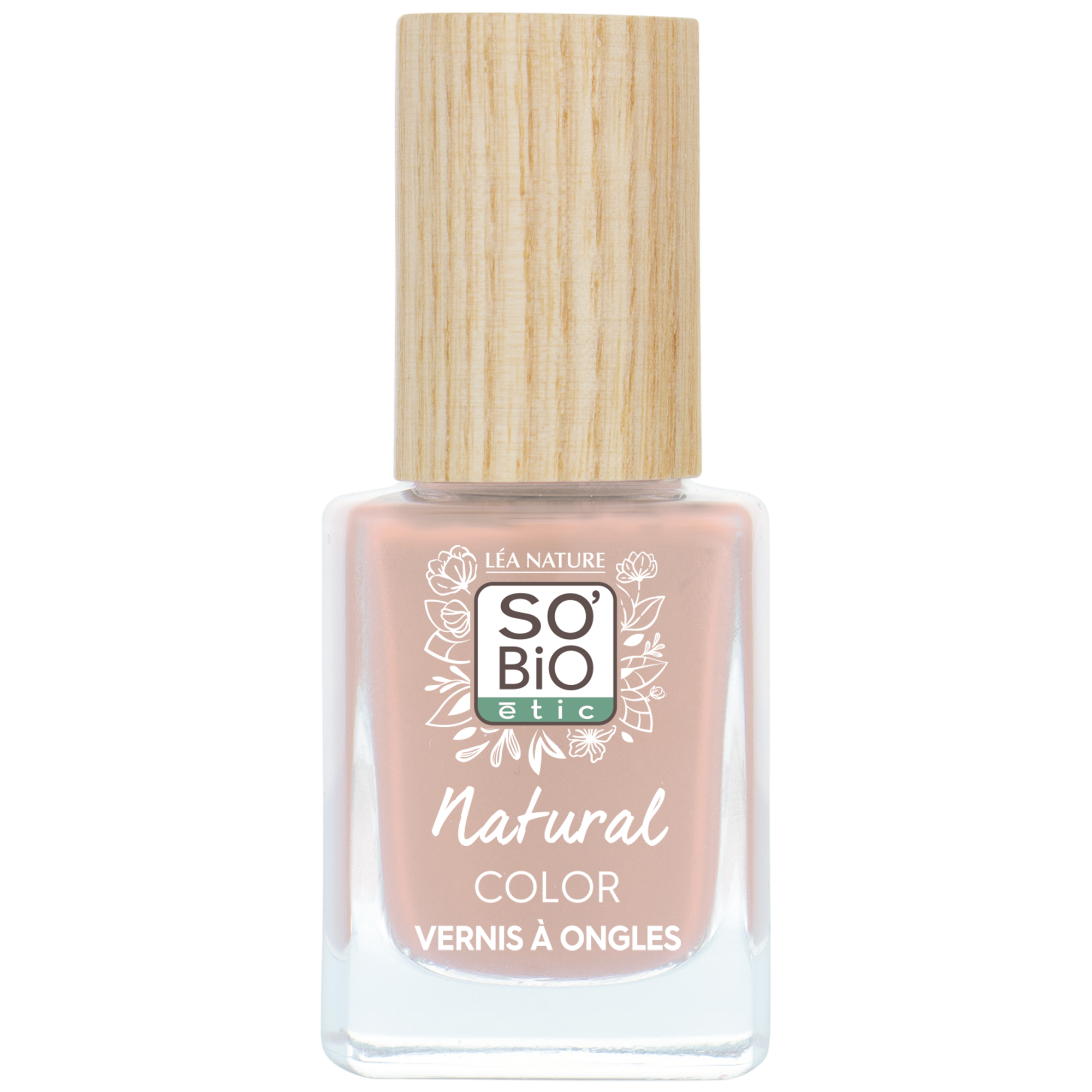 Vernis à ongles, Natural Color - 60 Romantique rose - SO BIO ETIC