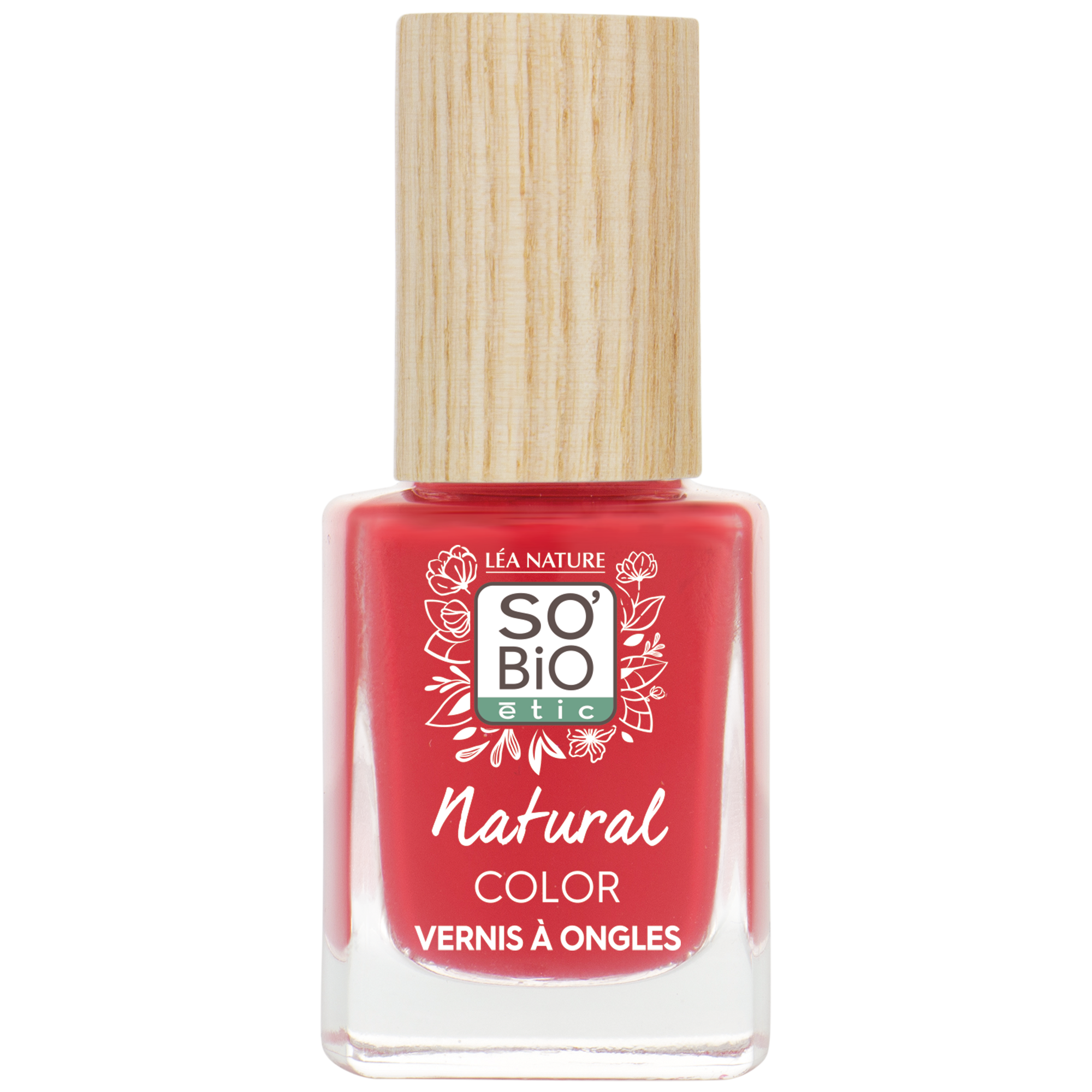 Vernis à ongles, Natural Color - 25 Rouge coquelicot - SO BIO ETIC
