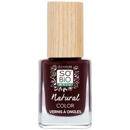 Vernis à ongles, Natural Color - 10 Rouge velours - SO BIO ETIC