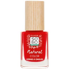 Vernis à ongles, Natural Color - 20 Rouge essentiel - SO BIO ETIC