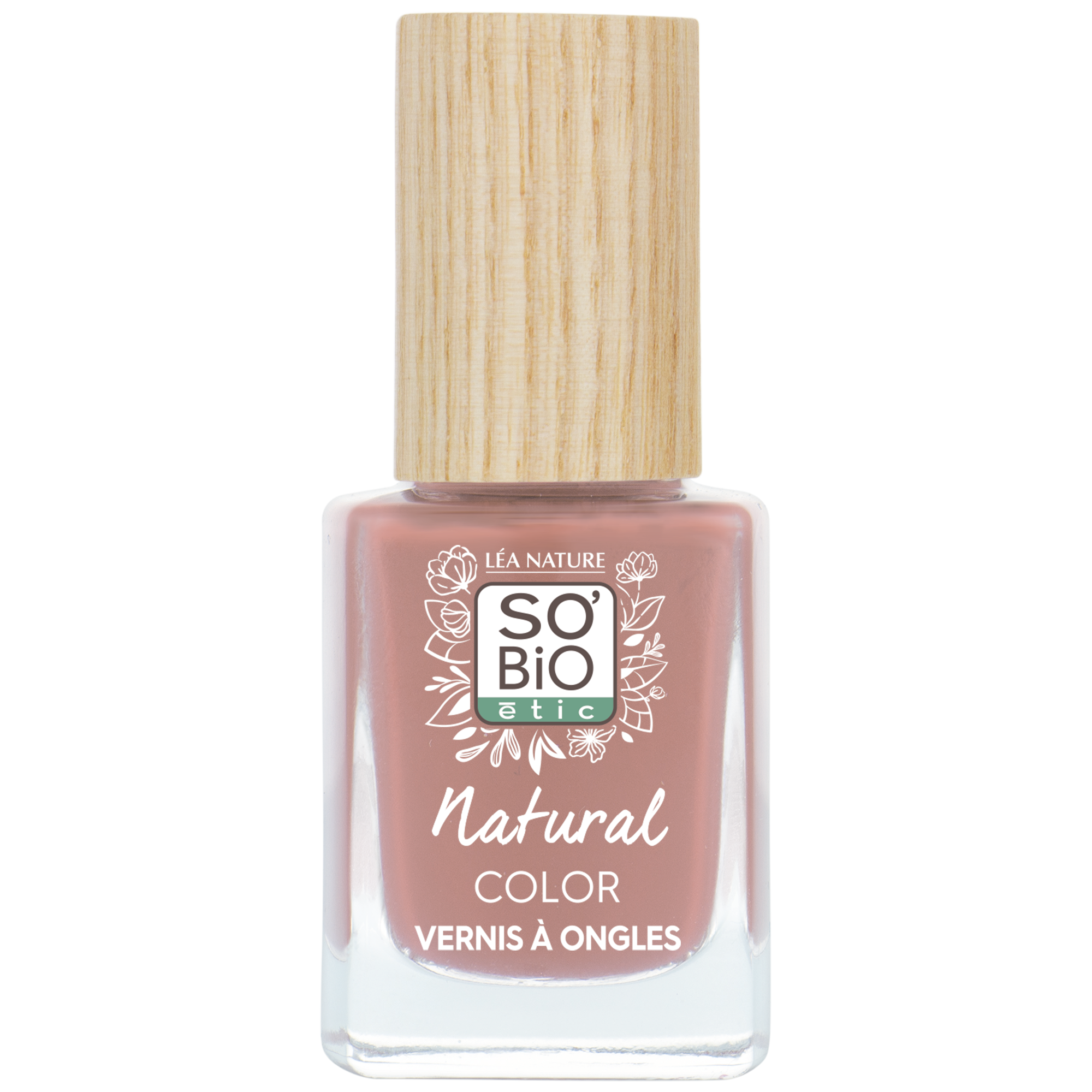 Direct Usine - Vernis à ongles, Natural Color - 45 Rose pivoine - SO BIO ETIC