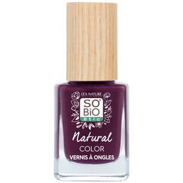 Vernis à ongles, Natural Color - 55 Prune noir - SO BIO ETIC