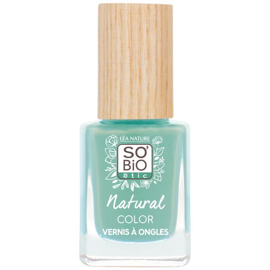 boho cosmetics Vernis à ongles Natural Color - 85 Vert d'eau - SO'BiO étic