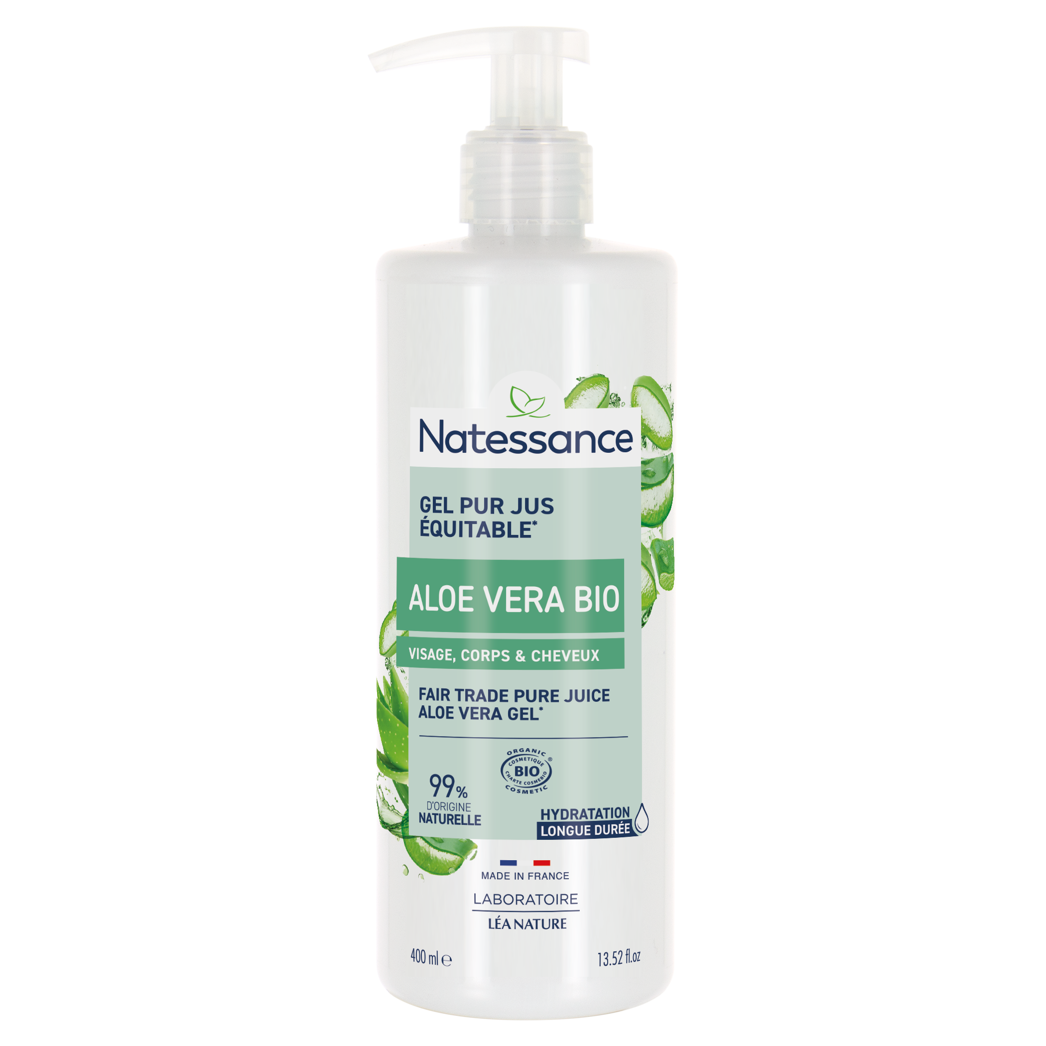 Gel Pur Aloe Vera - NATESSANCE