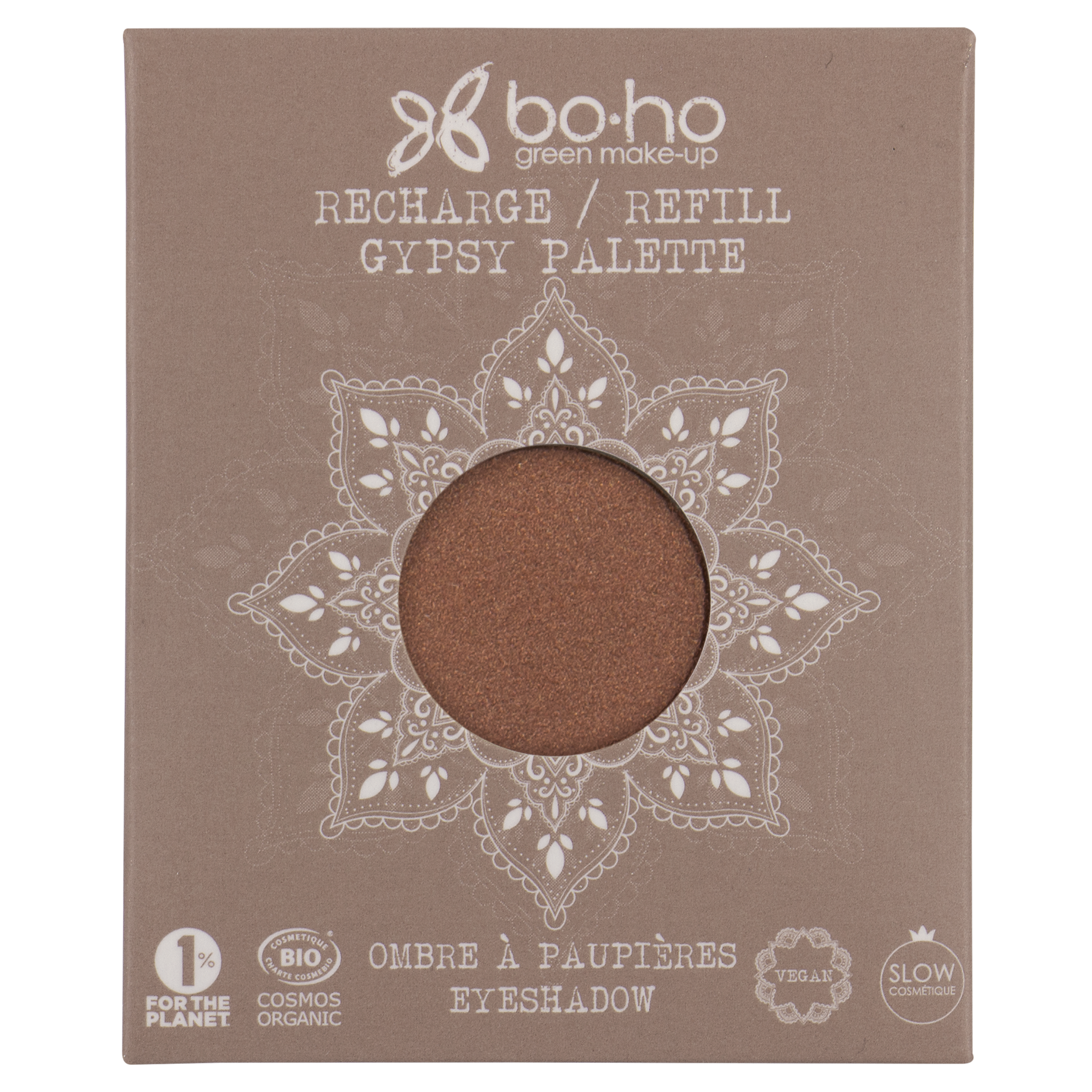 Recharge Gypsy palette Earth 285 Cuivre - BOHO GREEN MAKE-UP