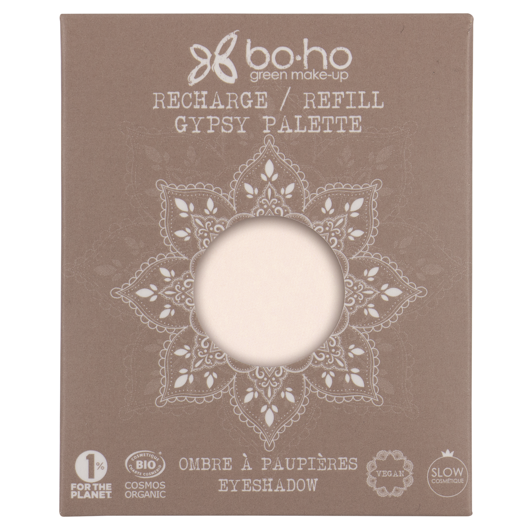 Recharge Gypsy palette Bohemian Artist 155 Pure Light - BOHO GREEN MAKE-UP