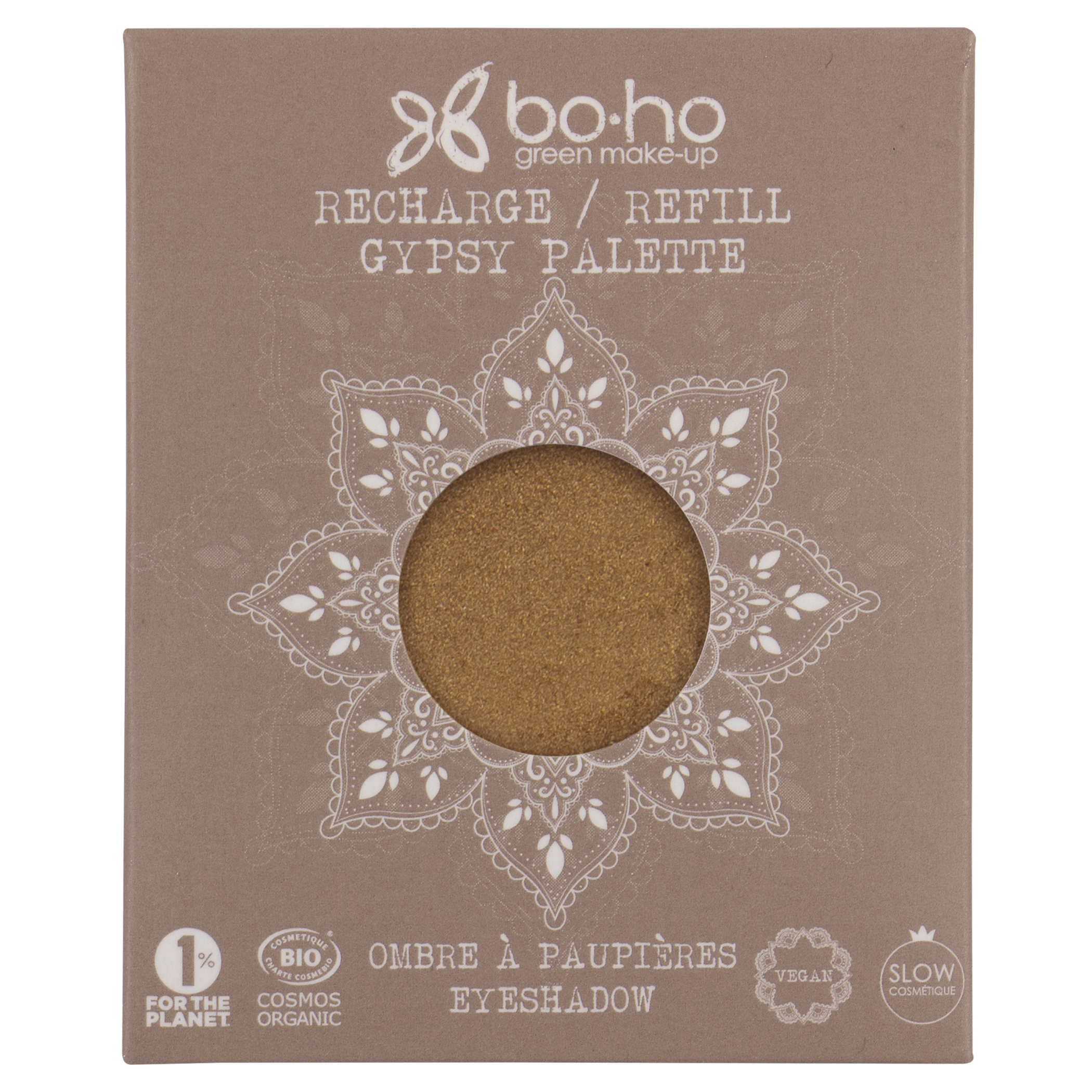 Recharge Gypsy palette Bohemian Artist 234 Atelier - BOHO GREEN MAKE-UP