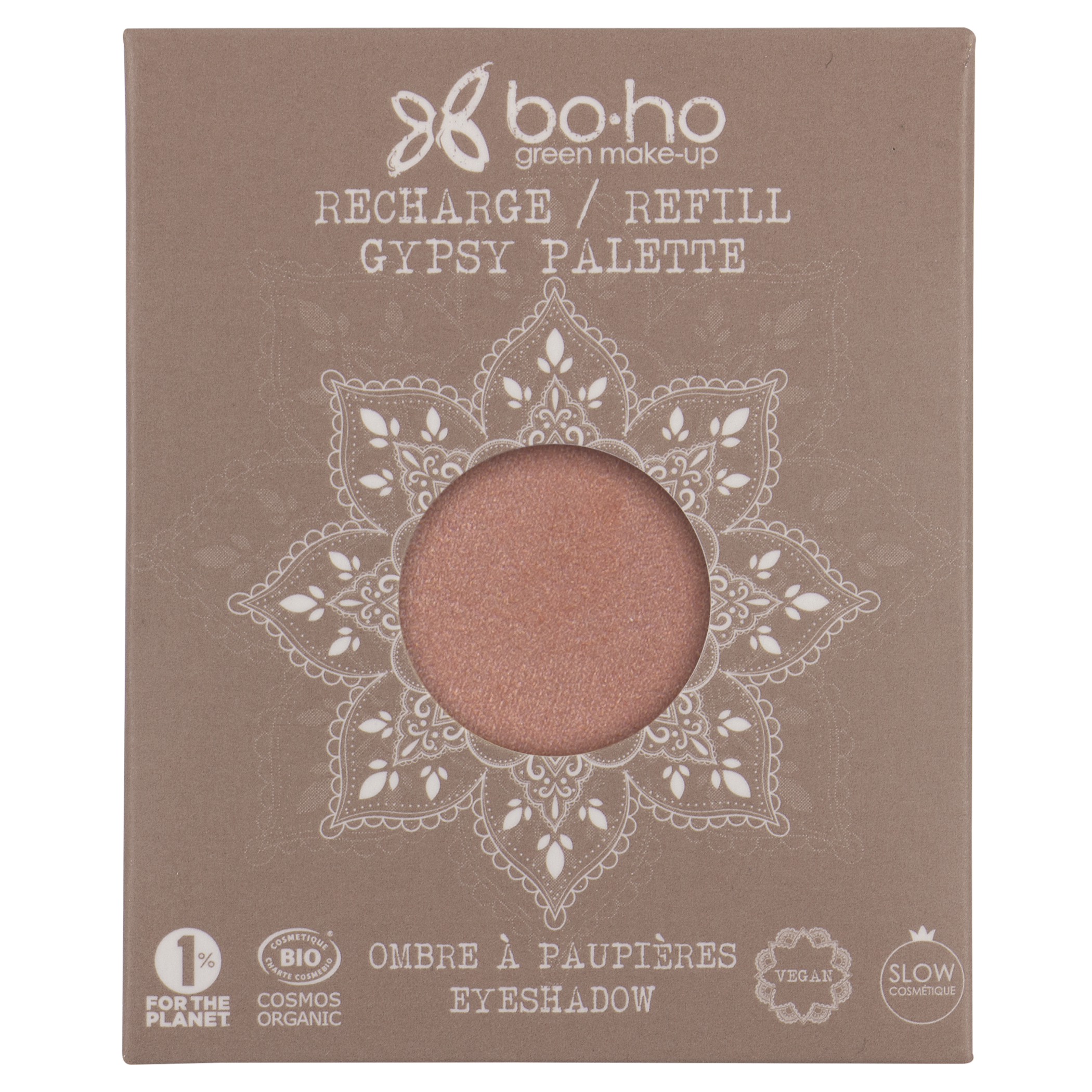 Recharge Gypsy palette Travel 224 Authentic - BOHO GREEN MAKE-UP