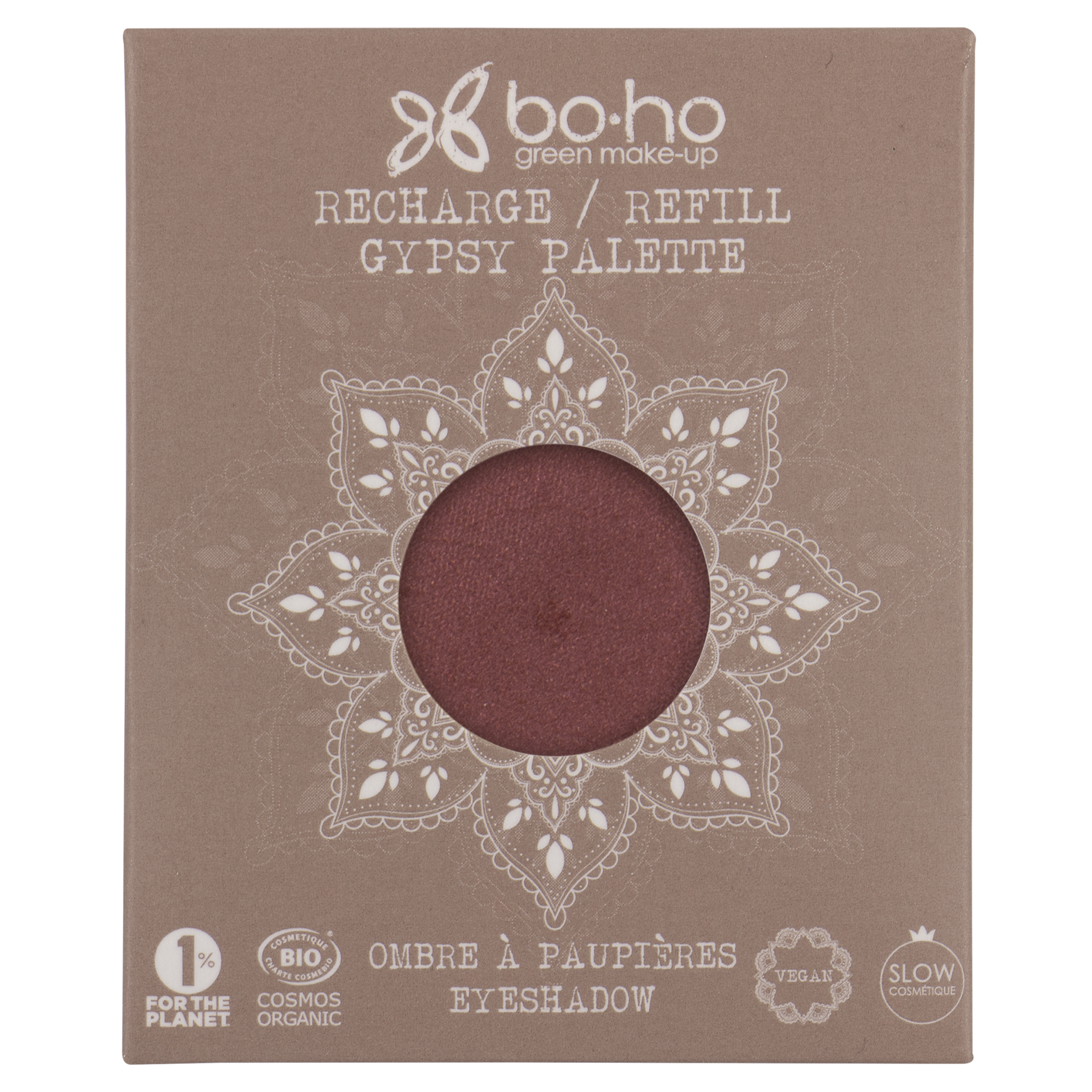 Recharge Gypsy palette Travel 229 Terre de feu - BOHO GREEN MAKE-UP