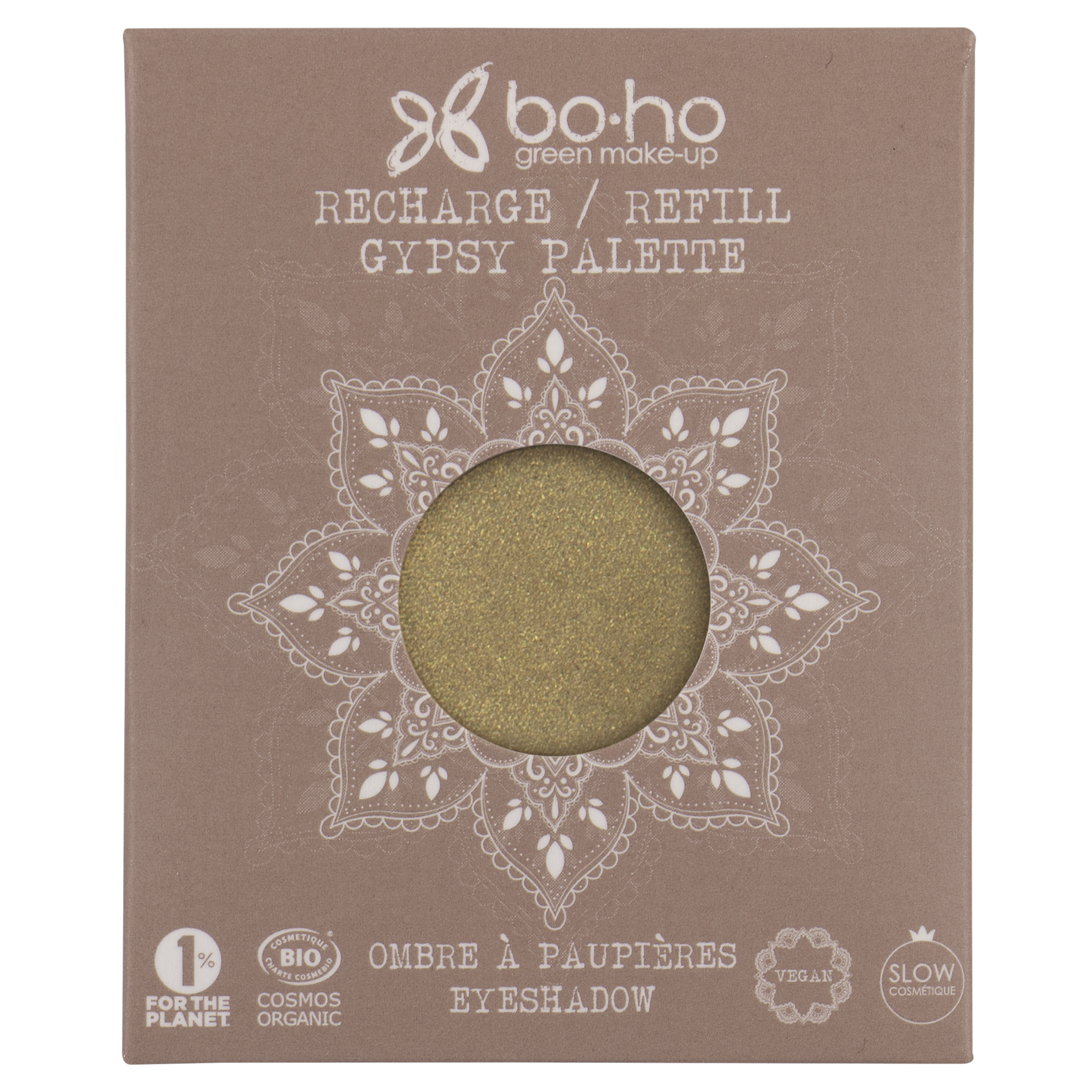 Recharge Gypsy palette Travel 244 Discovery - BOHO GREEN MAKE-UP