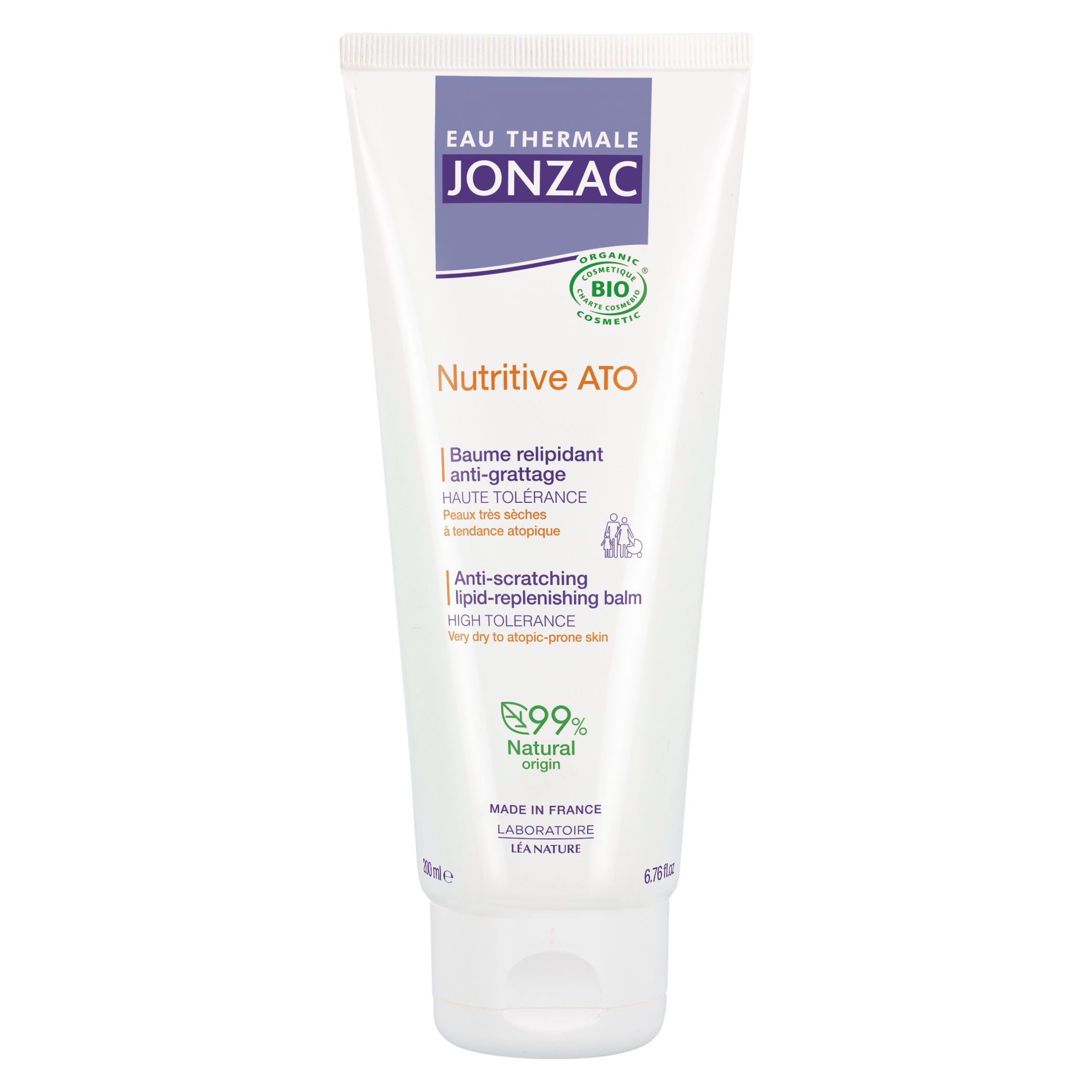 Baume relipidant intensif ATO - 200 ml - EAU THERMALE JONZAC