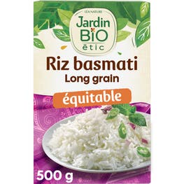 Riz basmati long grain - bio - JARDIN BIO