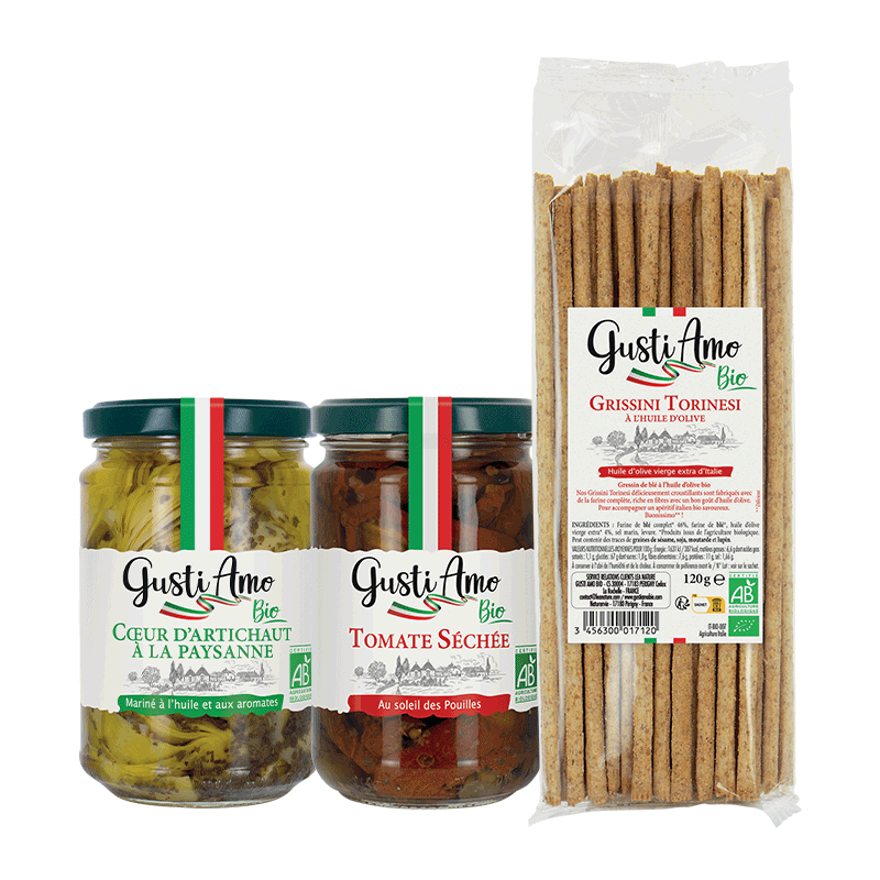 Kit Découverte Apéro - GUSTI AMO BIO